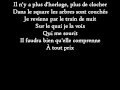 Christophe - Les Mots bleus - Paroles