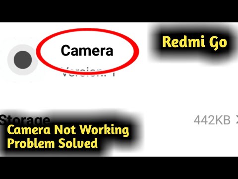Fix Redmi Go Camera Not Working Problem Solved