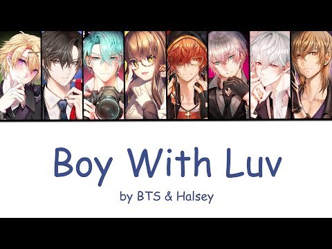 Nightcore - Boy With Luv (Switching Vocals) - (Color Coded Eng/Rom/Han) (BTS ft. Halsey)