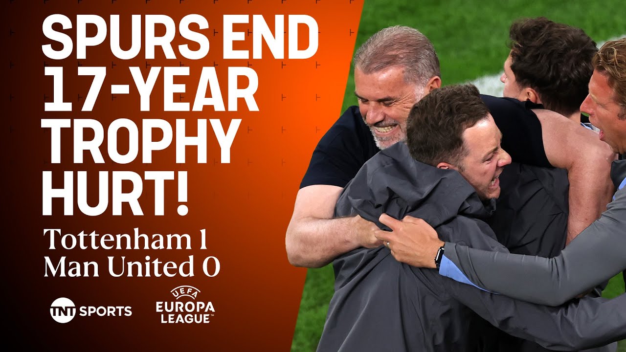 FULL-TIME SCENES: Tottenham beat Man United to win Europa League and 17-year wait for trophy 🏆 - YouTube