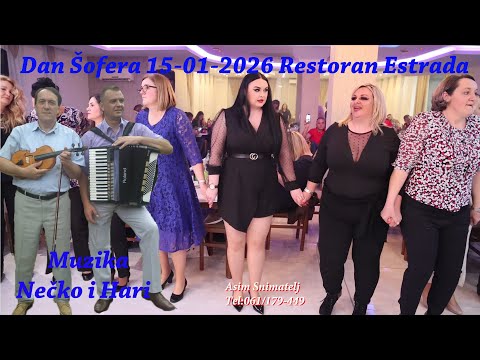 Veliko Bosansko Sijelo za Dan Vozača Rest-Estrada15-01-2026 Muzika Nečko i Hari Asim Snimatelj