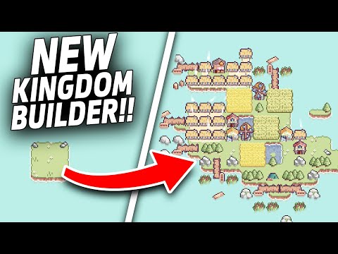 NEW Minimalist City Builder!! - Tiny Kingdom - Management God Game