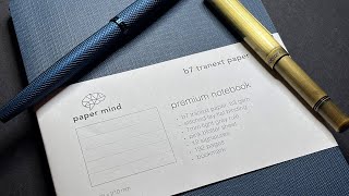 Paper Mind b7 Tranext A5 Premium Notebook Review