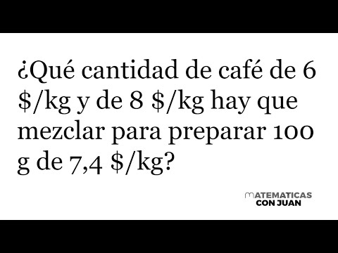 PROBLEMA DE MEZCLAS. Razonamiento Matemático