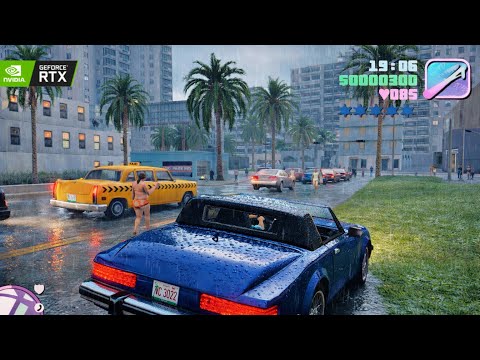 GTA Vice City Actual Nextgen Edition 4K GAMEPLAY WITH ULTRA GRAPHICS AND TEXTURE MOD PART 5