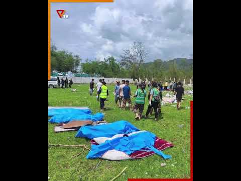နမ့်ခမ်းမှာ ယမ်းသိုလှောင်ရုံ ပေါက်ကွဲမှုကြောင့် သေဆုံးသူ ၅၅ ဦးအထိရှိတယ်လို့ တအာင်းပြည်ကောင်စီ အသိပေး