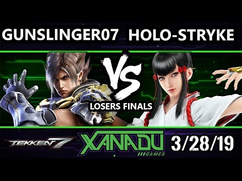 F@X 295 Tekken 7 - gunslinger07 (Lars, Negan) Vs. Holo-Stryke (Kazumi) - T7 Losers Finals