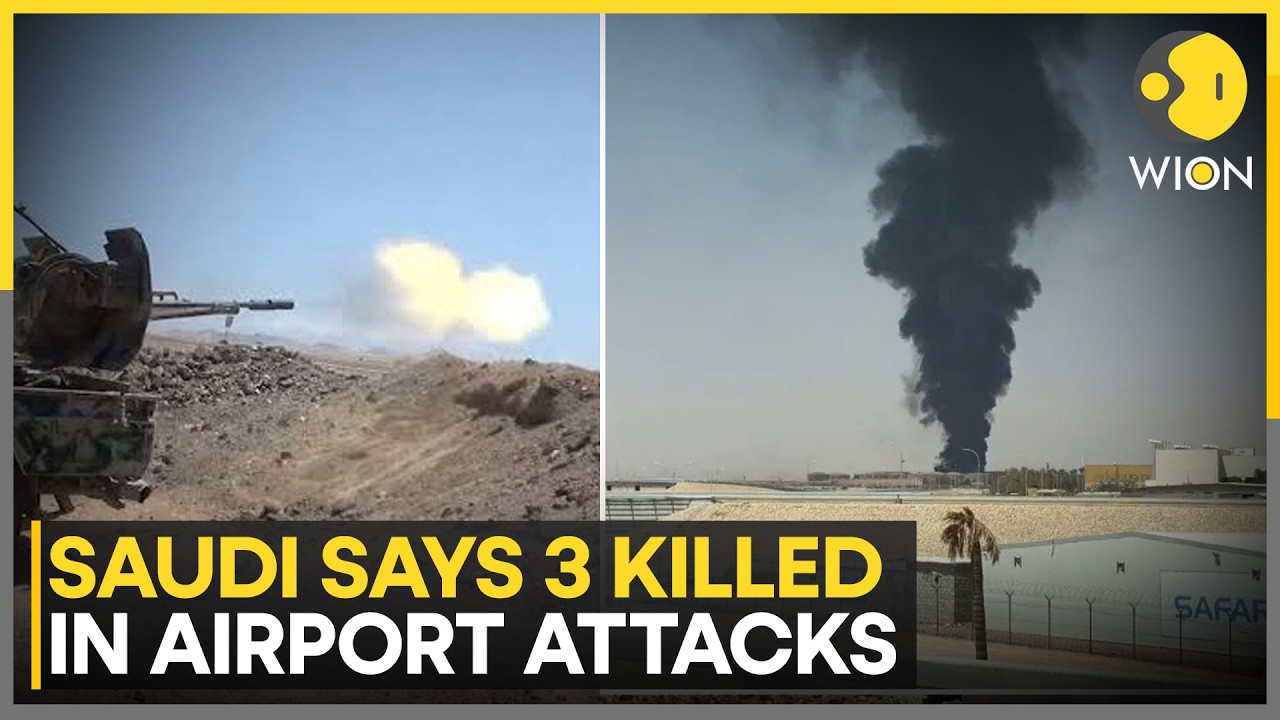 Iran-Backed Groups Target Riyadh Airport With Ballistic Missiles | WION News