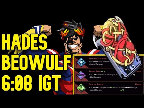 Hades Modded Dionysus Beowulf in 6:08 IGT!