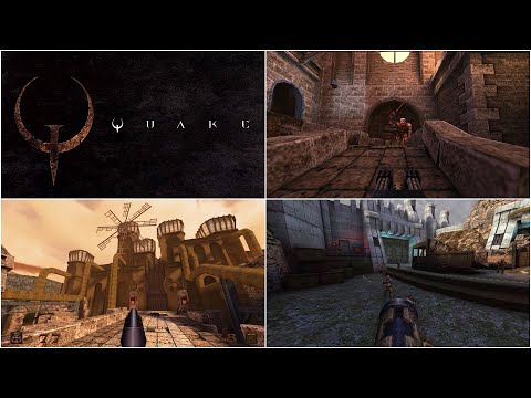 Borsuk Retro Gry TV: QUAKE REMASTERED (PS4) Longplay Live #3