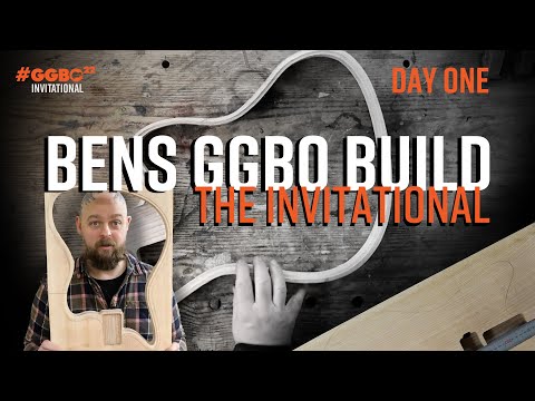 Letting go...of most of the Material!! Watch Inspired Guitar Build | GGBO2022 Invitational Ep 1 of 5