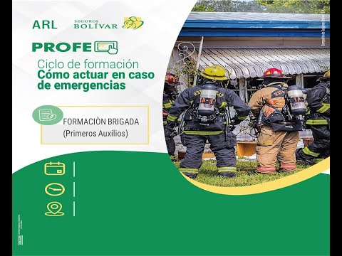 31-05-24 _ Ciclo de Cómo actuar en caso de emergencias FORMACIÓN BRIGADA BÁSICA (Primeros Auxilios)