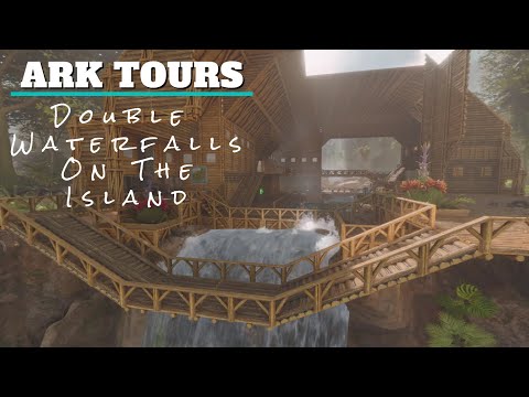 The Double Waterfall Base of Your Dreams | Ark Tours on the Island