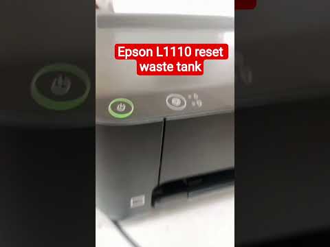 Epson L1110 reset waste tank#trending #viralvideo #printermaintenance #printerrepair #epsonl1110