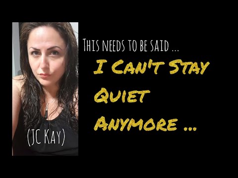 #314 I Can't Stay Quiet Anymore | This Needs To Be Said | JC Kay