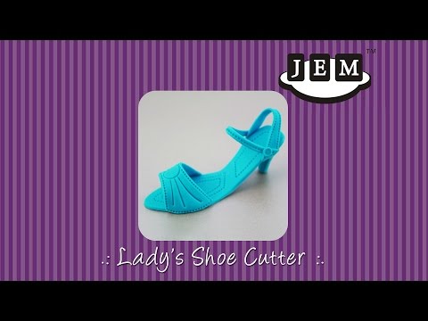 Ladies' Shoe 9 pc icing cutter set (large) Ladies' Shoe 9 pc icing cutter set (large)