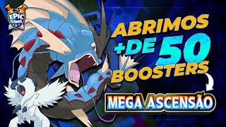 CHEGARAM AS MEGAS!! ABRINDO +50 PACOTES DA NOVA COLEÇÃO DO POKÉMON TCG POCKET