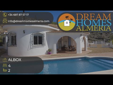 4 bed 2 bath villa with garage and amazing views Albox ref . 3254