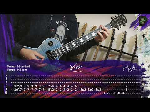 DR. STEIN - HELLOWEEN - How to play on Guitar / Cover, Instrumental / Tutorial, Tabs