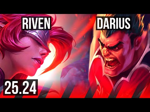 RIVEN vs DARIUS (TOP) | KR Master | 25.24