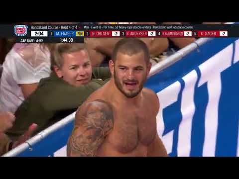 Mat Fraser 2018 CrossFit Games EVENT 13 heat 4 MEN