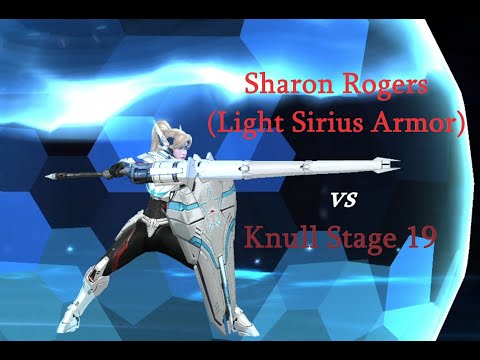 Sharon Rogers (Light Sirius Armor) vs Knull Stage 19 | WBL | MFF