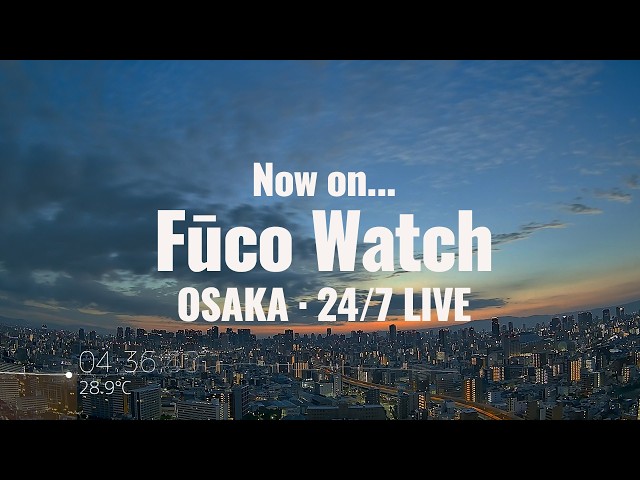 大阪のスカイライン（大阪市街・上町台地・生駒山系）