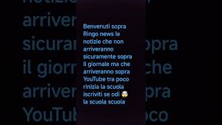 iscriviti sopra al ringo news le notizie che non arrivano sopra il giornale ma a