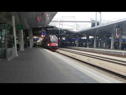ÖBB Railjet IC 543 ✈ Hauptbahnhof in Wien