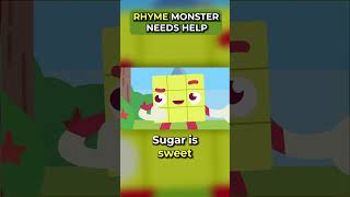 The Silly Rhyme-Making Monster Who Can’t Finish His Verses! 👹💬📝 🤪#FunnyLittleMonsters #Shorts