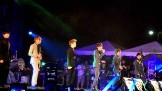 Download lagu [Fancam] Blue Tomorrow : Super Junior M live@MTV Exit in Chiangmai Thailand mp3