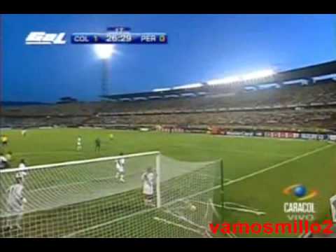 Colombia 1 Peru 0 - Eliminatorias 2010