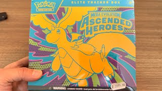 Opening Pokemon Ascended Heroes ETB