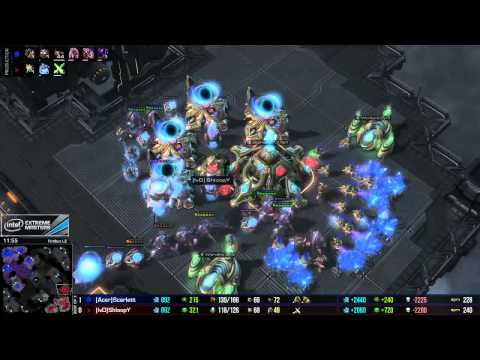 SC2 Scarlett vs Puck Game 2 IEM Toronto 2014 AM Qualifier Starcraft 2 Tournament