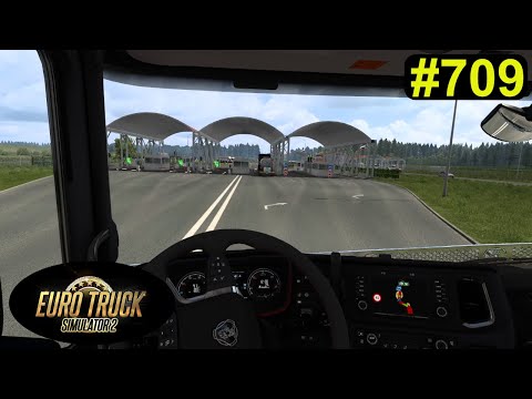 Euro Truck Simulator 2 - es geht über die Grenze #709 - Deutsch/German
