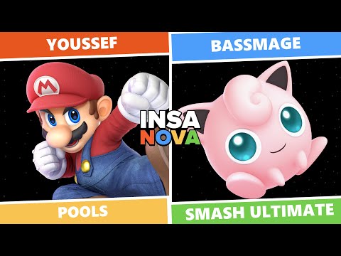 Insanova: Pools - Youssef (Mario) Vs Bassmage (Jigglypuff) SSBU