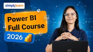 Power BI Full Course 2026 | Power BI Tutorial | Learn Data Analytics With Power BI | Simplilearn