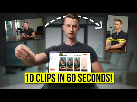 Submagic Tutorial 2025 | How To Create VIRAL Short Form Clips in SECONDS!
