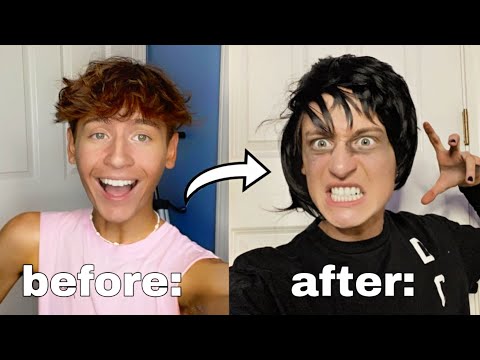 Turning myself GOTH for 24 hours (I’m actually scared)