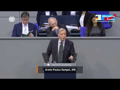 Flüchtlingspolitik Bundesregierung mit Klammerbeutel gepudert   Paul Hampel   AFD