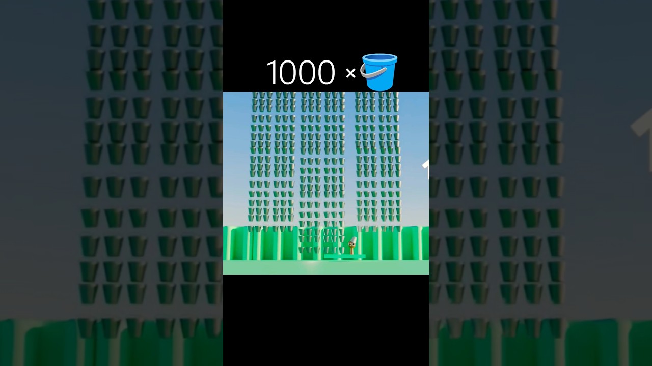 1,000 Brud Bucket Hats vs. Physics #sprunki