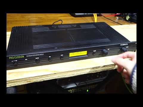 E mu PRO/CUSSION Preset Sounds