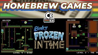 Binky Frozen In Time - New Commodore 64 Game 2026
