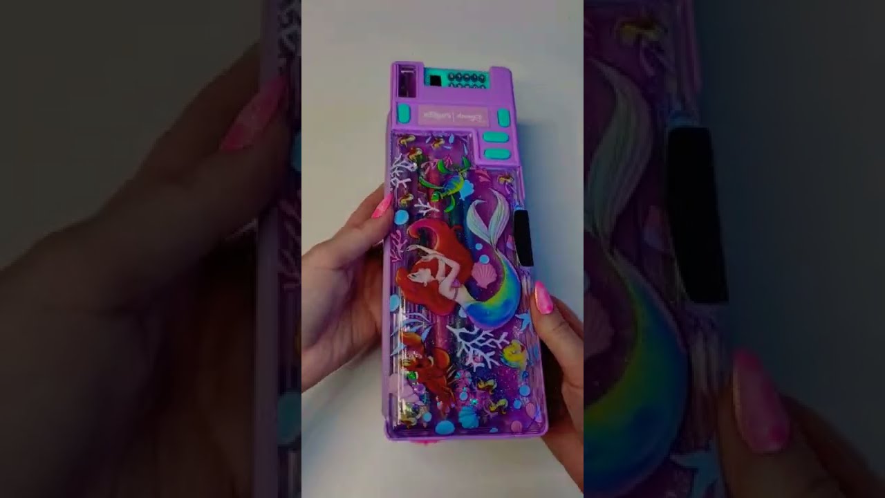 #shorts Smiggle Pop Out Pencil Case - The Little Mermaid #smigglepopoutpencilcase