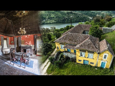 Magical Abandoned Yellow Mansion in Portugal - They Mysteriously Disappeared!