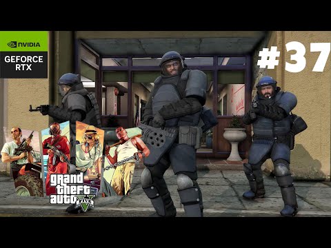 GTA 5: 'Paleto Score Heist' Mission Walkthrough RTX Graphics MOD [GTA 5 #37 4K 60FPS RAY TRACING]