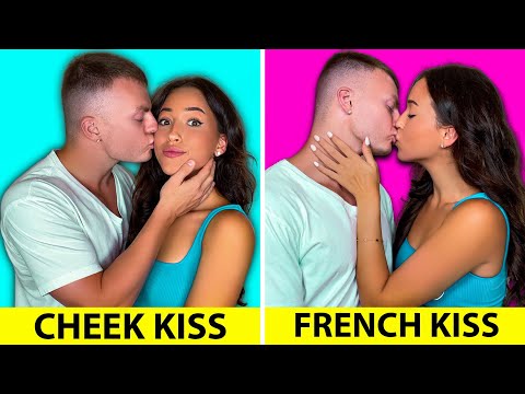 25 TYPES OF KISSES!