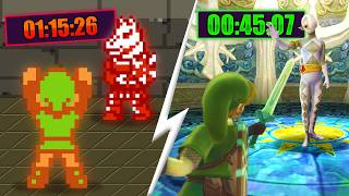 Download lagu Qué tan RÁPIDO puedes SUPERAR la PRIMERA MAZMORRA en CADA JUEGO de Zelda? mp3