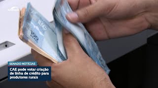 CAE vota crédito para produtores rurais afetados por problemas climáticos
