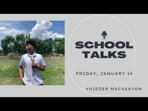 Eder school talks